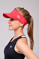 Red Balaca Visor - Volley