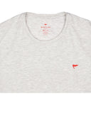 Camiseta Hombre Algodón Gris Claro - Redflag