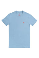 Camiseta Hombre Pique Azul Cerul - Redflag