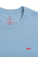 Camiseta Hombre Pique Azul Cerul - Redflag