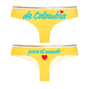 Panty Colombia Tanga - Ropa Interior - Fidelina
