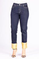 Jean Straight Leg Mid Rise Indigo - 24010320