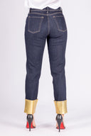 Jean Straight Leg Mid Rise Indigo - 24010320