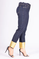 Jean Straight Leg Mid Rise Indigo - 24010320