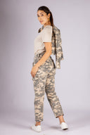 Chaqueta Corta Denim Camuflada - 2401704 - Project Denim