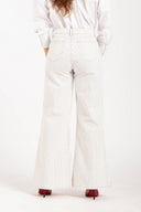 Pantalón Denim Wide Leg High Rise Hueso - 2402375 - Project Denim