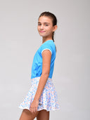 Camisa Deportiva Niña Bolero Azul - Volea