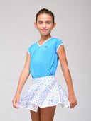 Camisa Deportiva Niña Bolero Azul - Volea