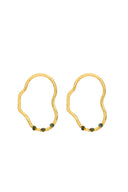 Aretes Pincelada Mancha Muralla - AR30135 - Lala Galeria