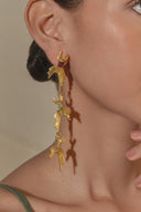 Aretes Enredo Araña Muralla - AR40135 - Lala Galeria