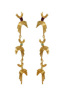 Aretes Enredo Araña Muralla - AR40135 - Lala Galeria