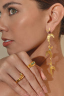 Aretes Enredo Araña Muralla - AR40135 - Lala Galeria