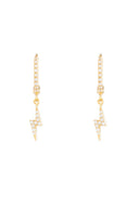 Aretes Candongas Mimosa Lightning Crystal - ARI058D-1 - Senda