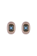 Aretes Candongas Sublime Misi Pave Esmerald Hoop Earring - ARI155D-1 - Senda