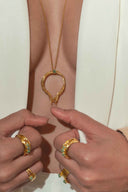 Collar Enredo Hilo - CLL40135 - Lala Galeria