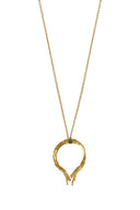 Collar Enredo Hilo - CLL40135 - Lala Galeria