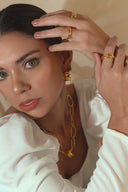 Anillo Enredo Hilo Muralla - A43105 - Lala Galeria