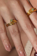 Anillo Enredo Muralla - A40105 - Lala Galeria