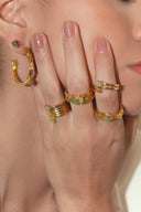 Anillo Enredo Muralla - A40105 - Lala Galeria