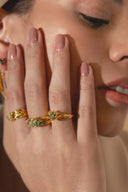 Anillo Enredo Muralla - A40105 - Lala Galeria