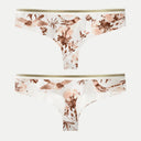 Panty Ocre Tanga - Ropa Interior