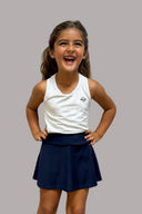 Camisa Deportiva Niña Pacífica Blanca - Volea