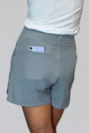 Falda Short Deportiva Nova Gris - Volea