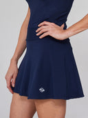 Navy Olympic Sports Skirt - Volley