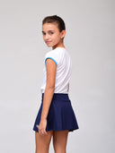 Navy Olympic Girl's Sports Skirt - Volley