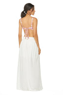Falda Larga Niquel Blanca - 24465 - Dulzamara