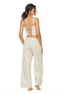 Pantalón Anis Marfil - 24471 - Dulzamara