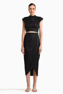 Falda Stella Black Skirt - 20281 - Encantadore