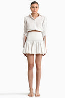 Camisa Botones Bina White Shirt - 20291 - Encantadore