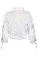Camisa Botones Bina White Shirt - 20291 - Encantadore