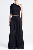 Crop Top Titi Black Blouse - 2229 - Encantadore