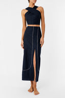 Falda Caterina Navy - 2429 - Encantadore