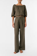 Pantalón Verde Margot Green - 2461 - Encantadore