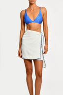 Falda Blanca Maria Ivory Azure - 2507 - Encantadore