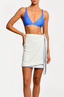 Falda Blanca Maria Ivory Azure - 2507 - Encantadore