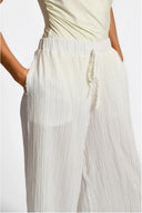 Pantalón Withe Isabella Ivory Embroided- 2511 - Encantadore