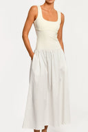 Vestido Largo Lily Ivory - 2520 - Encantadore