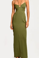 Vestido Largo Verde Belina Green - 2537 - Encantadore