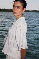 Camisa Lau Ivory Knitted - 2636 - Encantadore