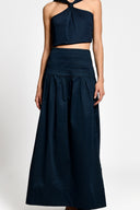 Falda Larga Catali Navy - 2639 - Encantadore