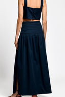 Falda Larga Catali Navy - 2639 - Encantadore