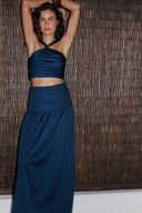 Falda Larga Catali Navy - 2639 - Encantadore