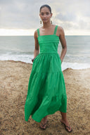 Vestido Largo Ginevra Green - 2713 - Encantadore