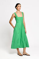 Vestido Largo Elise Green - 2714 - Encantadore