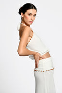 Falda Odette Ivory Knitted - 2750 - Encantadore