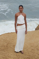 Falda Odette Ivory Knitted - 2750 - Encantadore